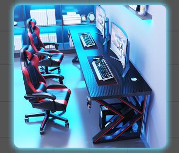 Großhandel B2B Schreibtisch Tisch für Spielecomputer Gamingtisch Gaming Spiel